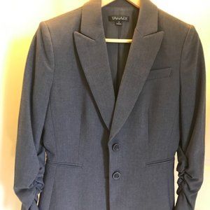 Tahari Blazer with Scrunchy Sleeves